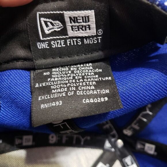 Chicago Cubs New Era Splatter 9FIFTY Snapback Hat Cap Royal Blue /red/white NWT - Picture 7 of 9